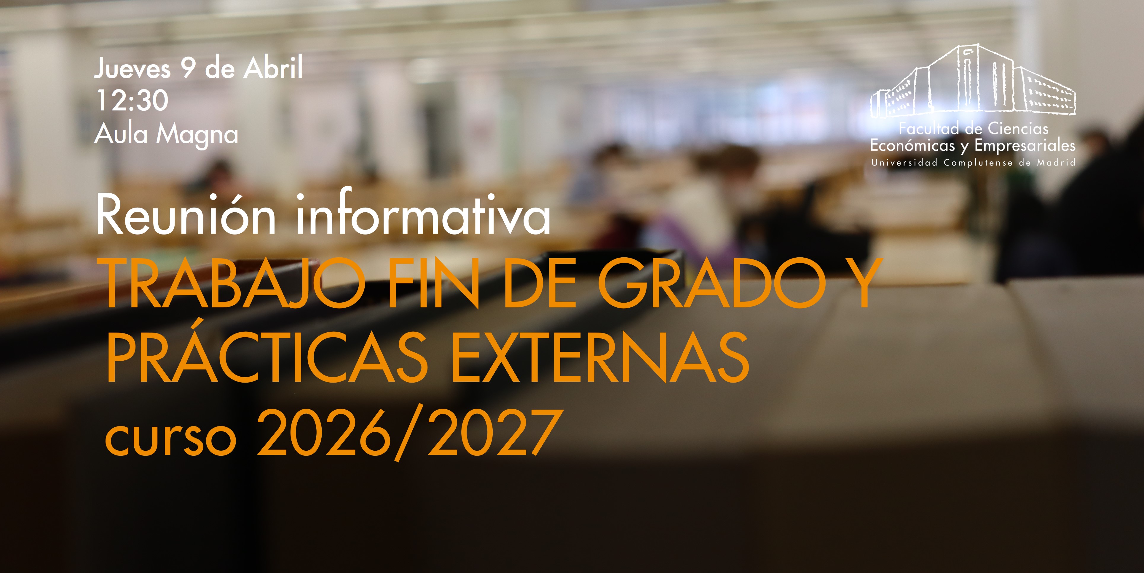Reunión TFG y Prácticas Externas